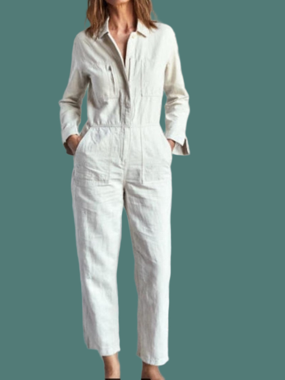 Outerknown Long Sleeve Boiler Jumpsuit NWOT